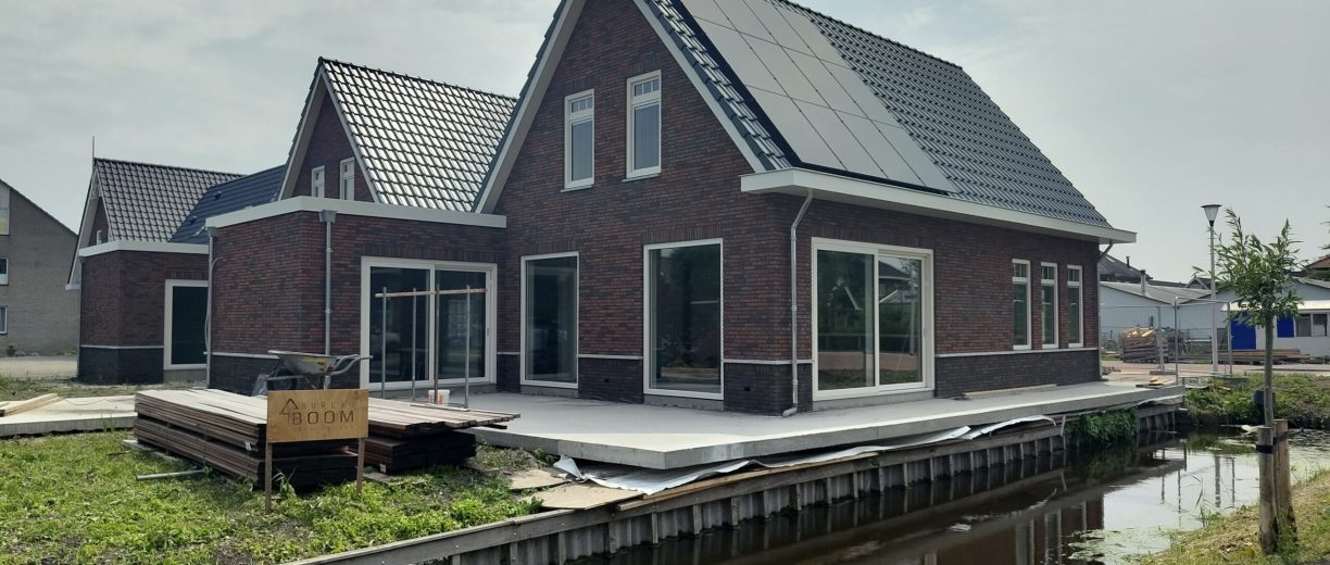 Torenpad West in aanbouw